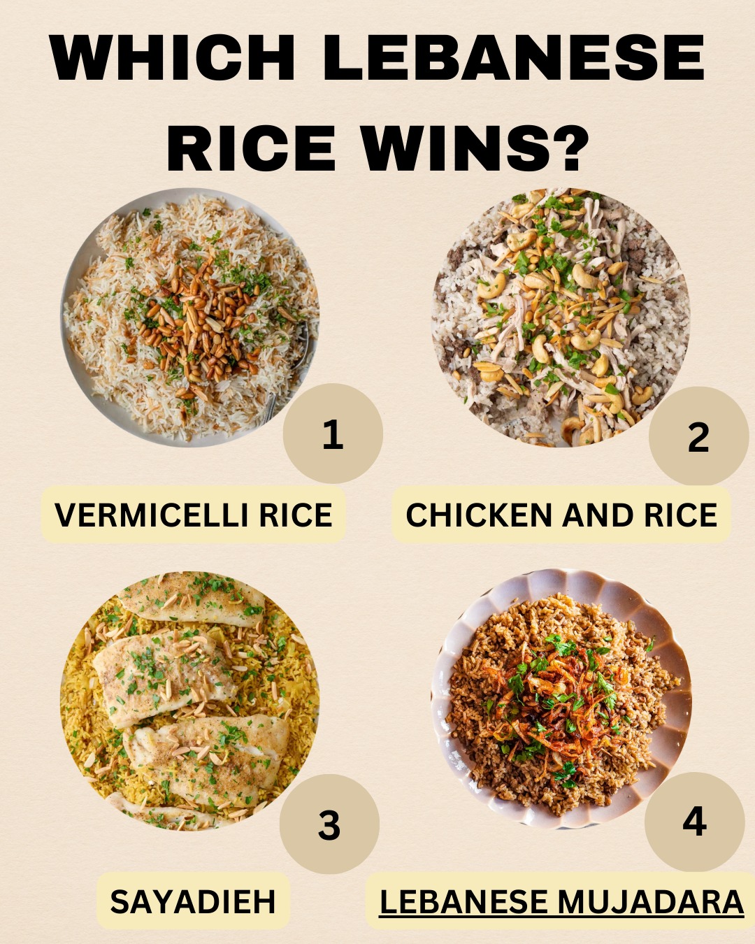 Arabic - Let’s settle this once and for all! 🍚 Which rice is the ...