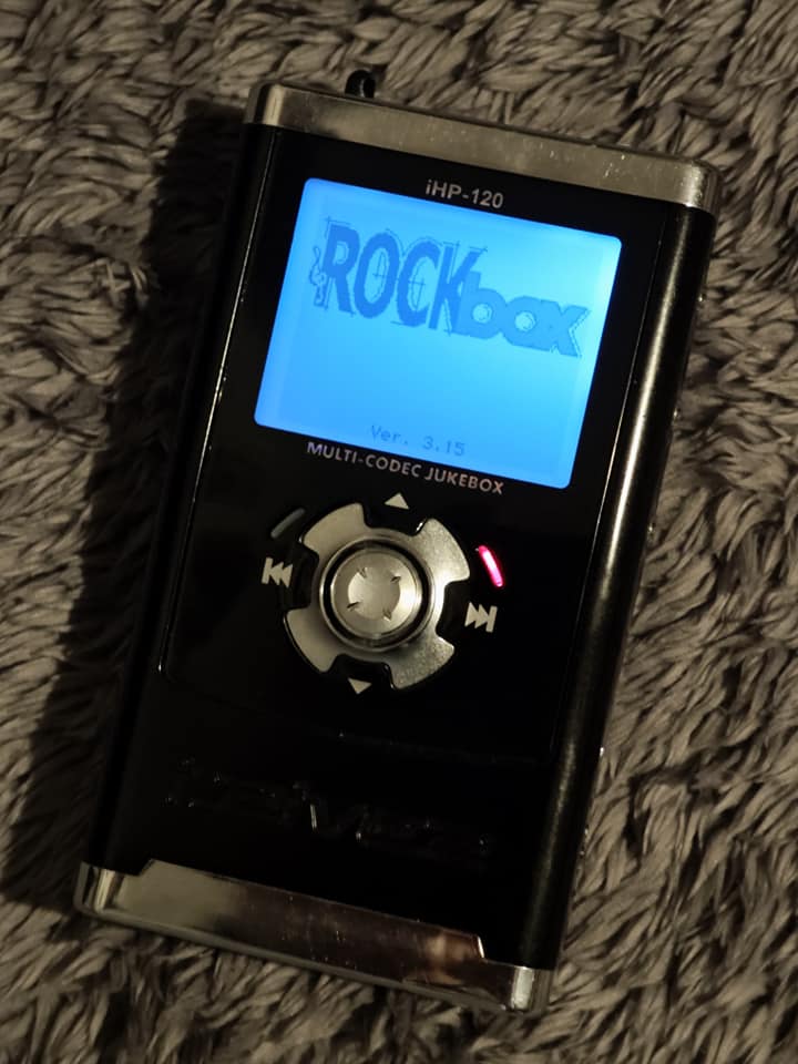 The iRiver iHP-120 was a gadget nerd's MP3 player. It had a wired