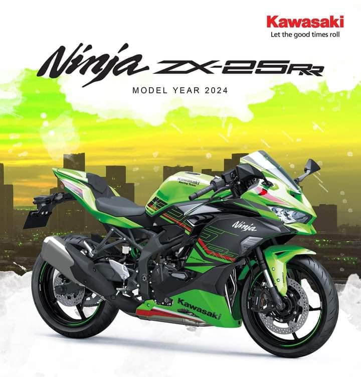 Wispa Kawasaki - Welcome Ninja ZX-25R Model Year 2024. Ga...