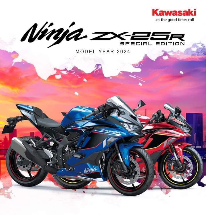 Wispa Kawasaki - Welcome Ninja ZX-25R Model Year 2024. Ga...