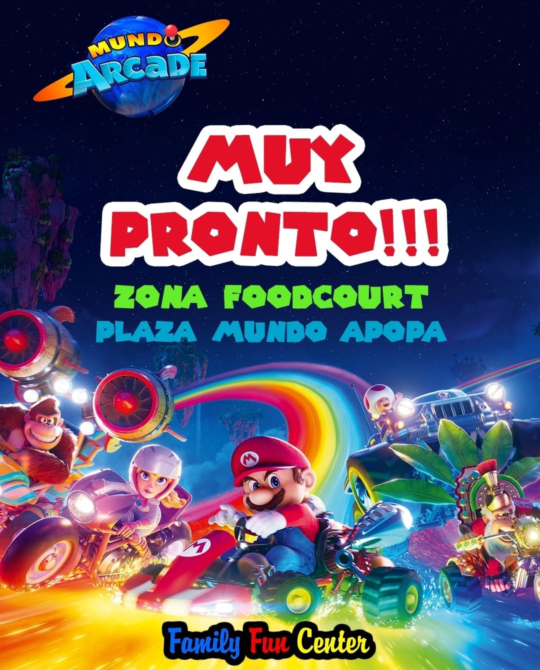 Family - Muy pronto nueva sucursal Family Fun Center en Plaza Mundo ...
