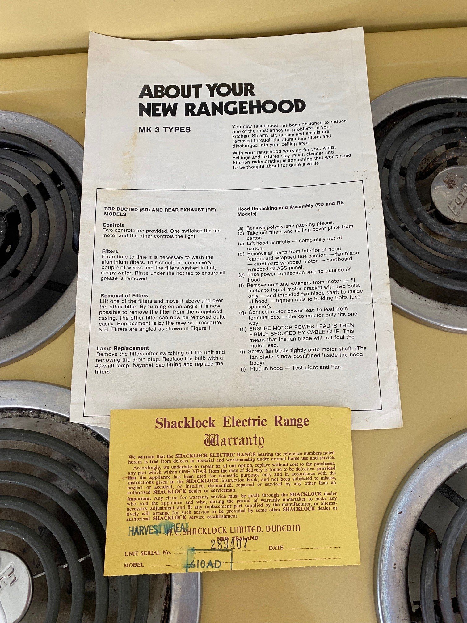 Vintage Shacklock Chef 610 Automatic oven - Ranges & Ovens - Auckland ...