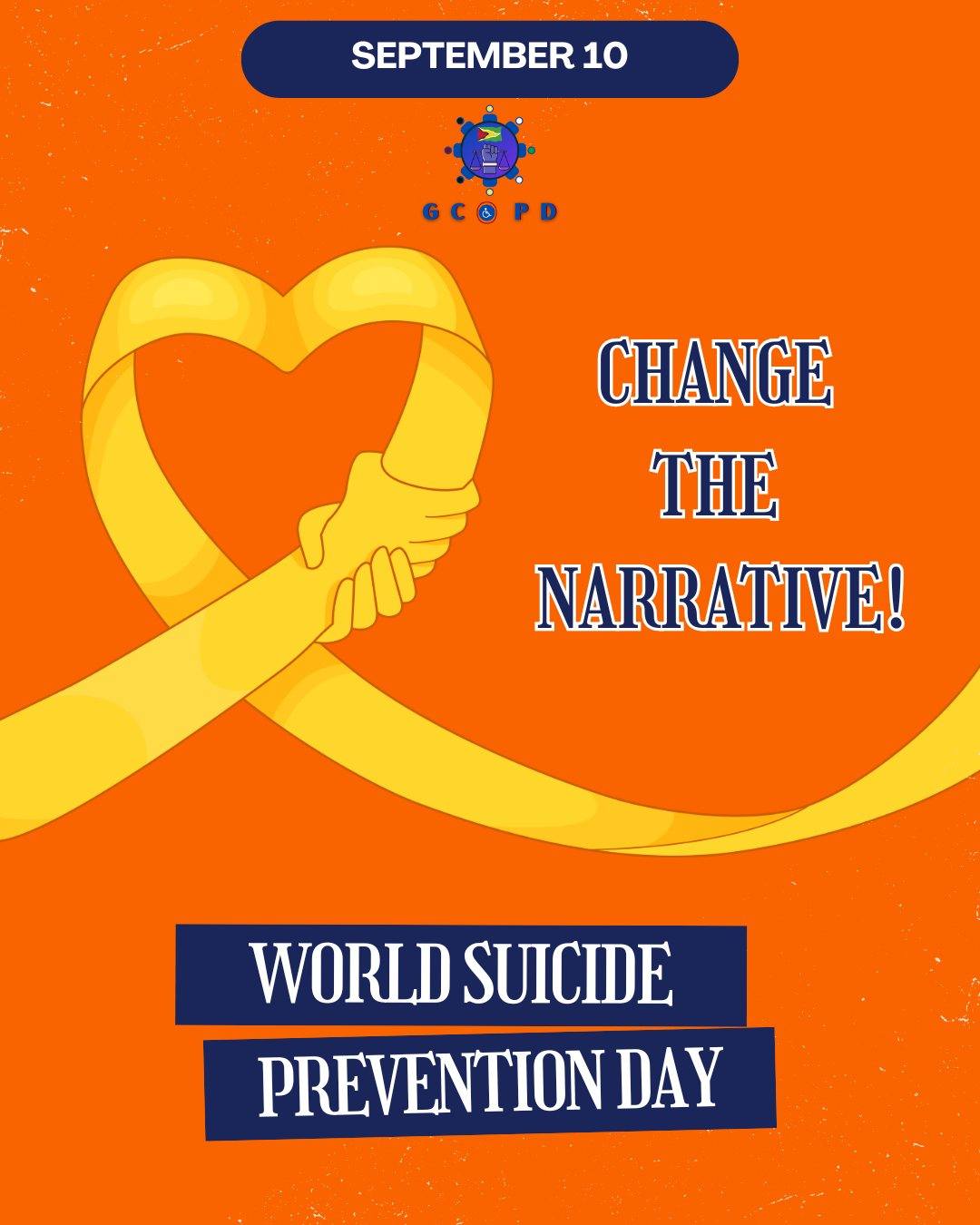 Guyana - 💛 World Suicide Prevention Day – September 10 💛 Today, we ...