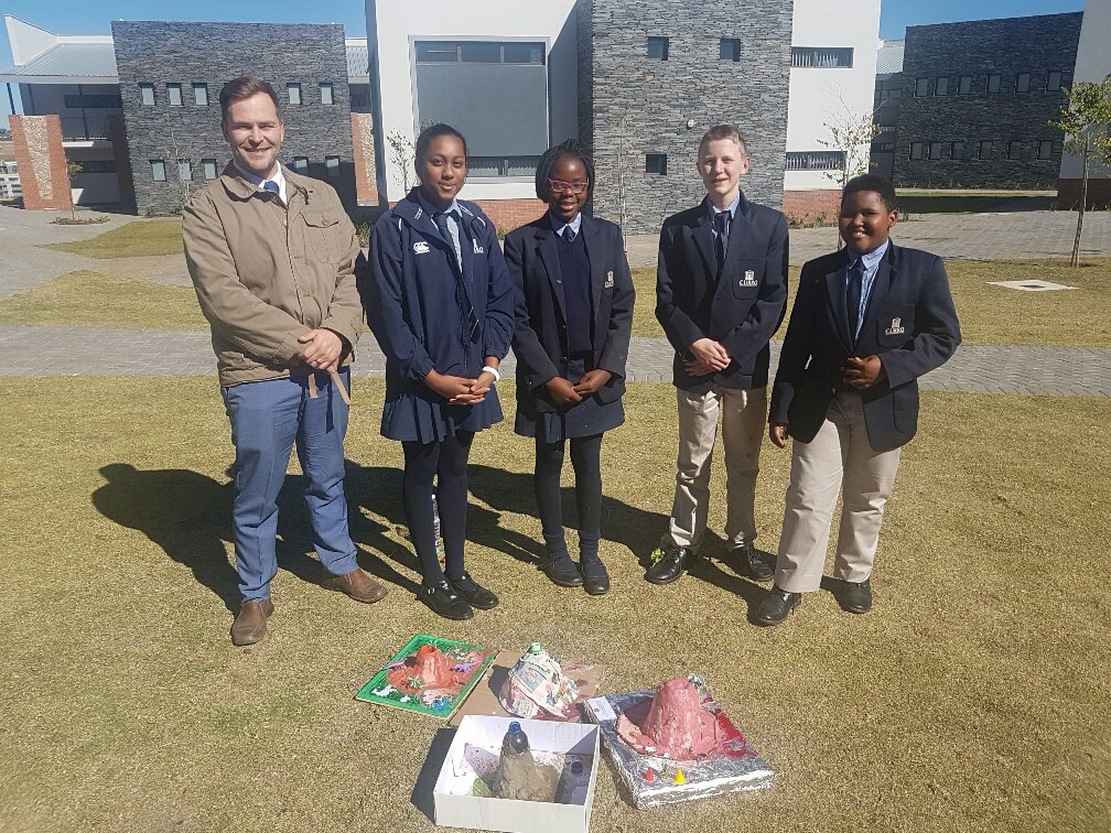 Curro Waterfall - Our Grade 7 learners erupted their...