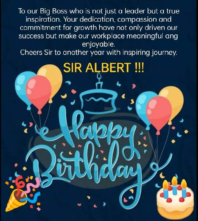 Happy Birthday to our Big Boss !... - Amigos Klasik Barbekyu