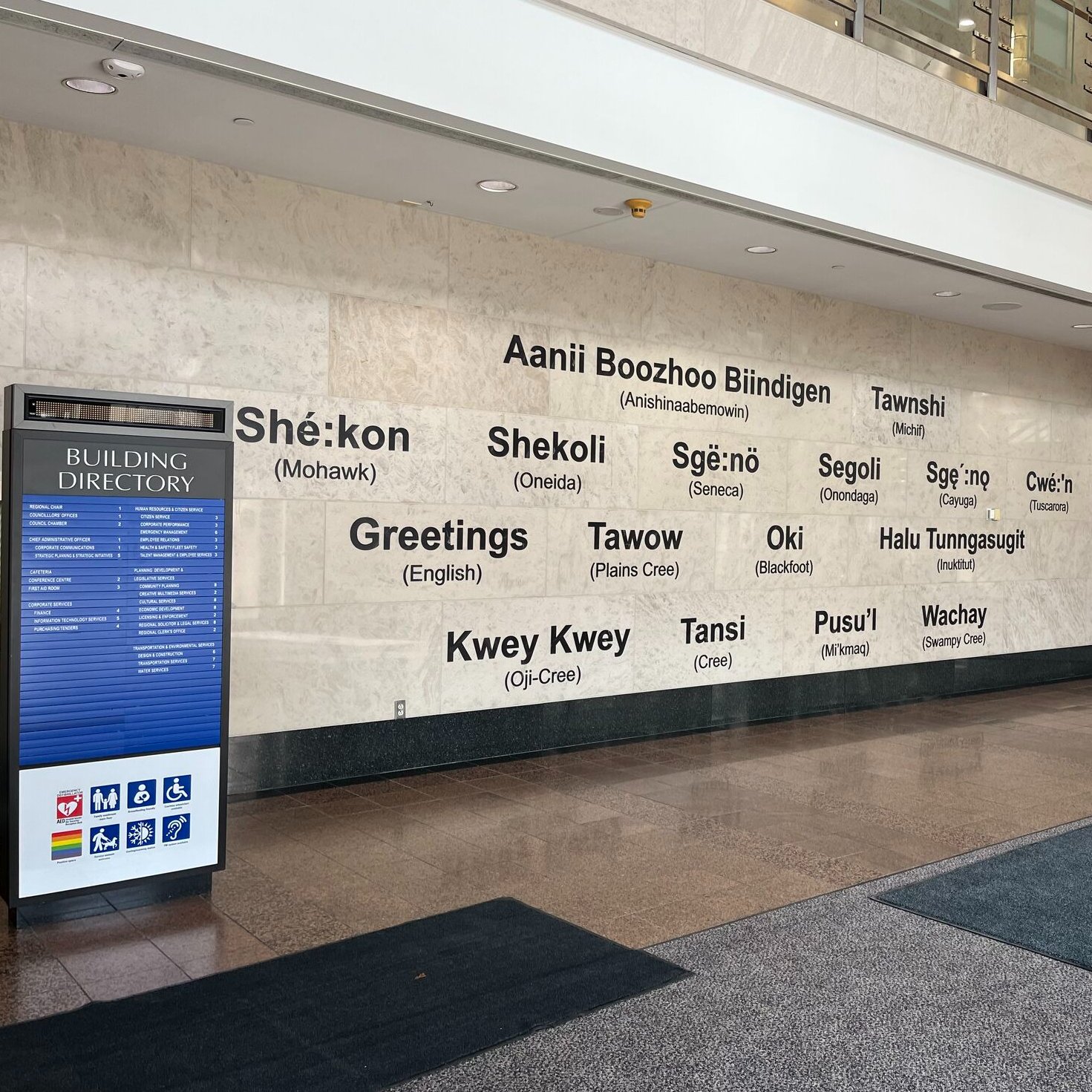 Region - Aanii, Boozhoo, She:kon, Tansi, Welcome! As you enter our ...