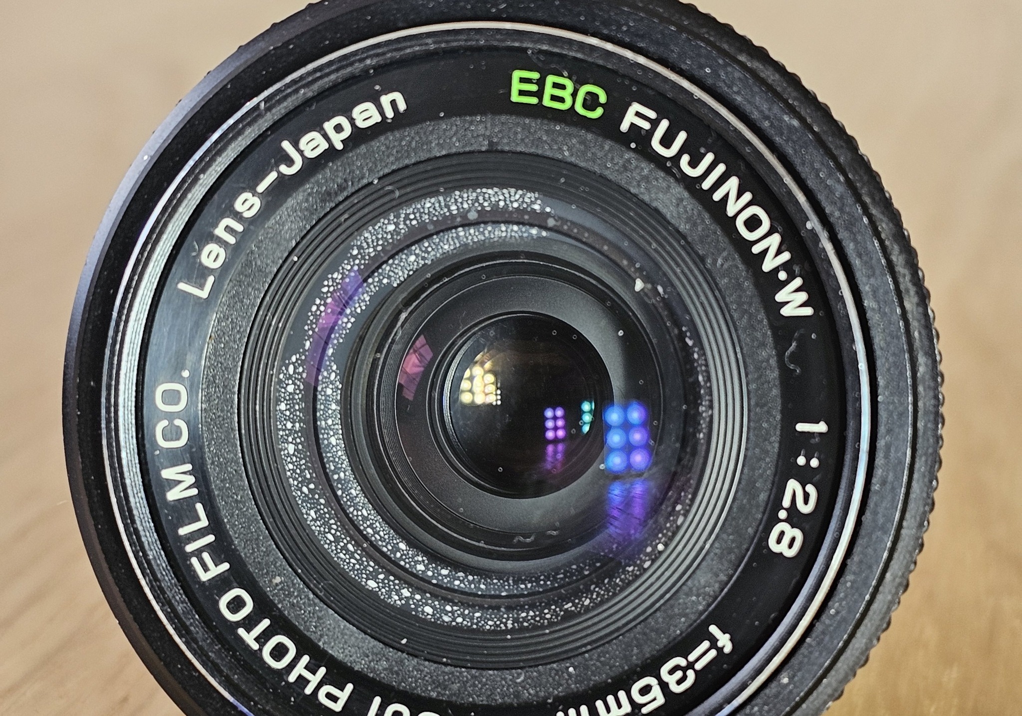 Fujica EBC 35mm f2.8 lens review