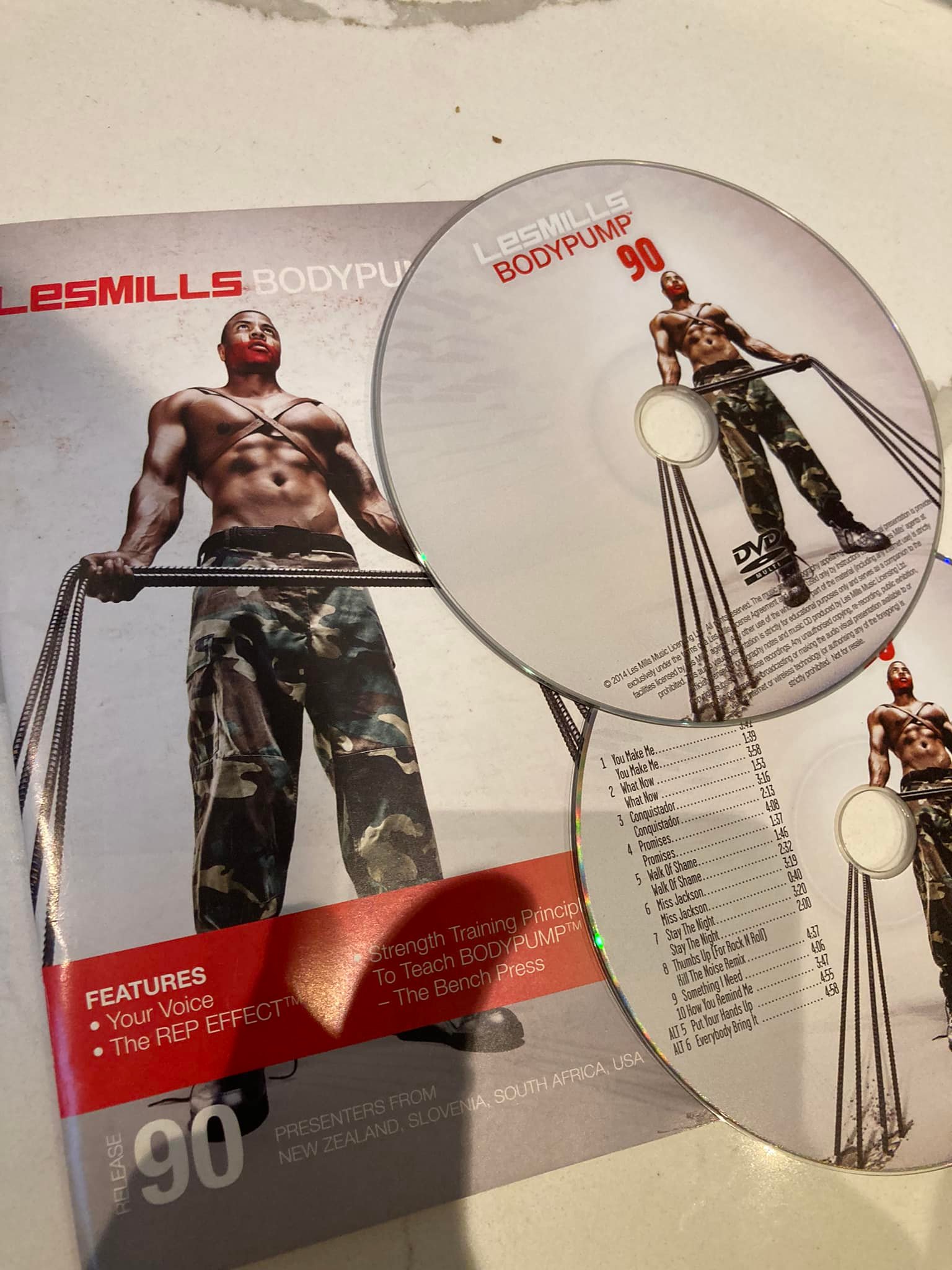 Les Mills Body Pump 46 DVD for sale wanted