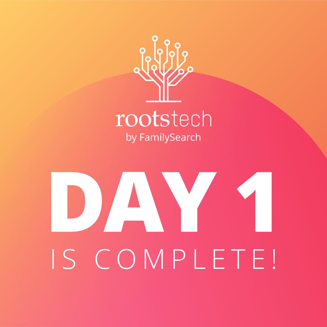RootsTech - Day 1 of RootsTech 2024 is officially in the...