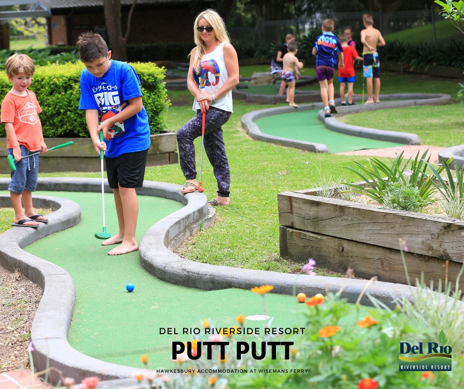⛳ Get ready for... - Del Rio Riverside Resort, Wisemans Ferry