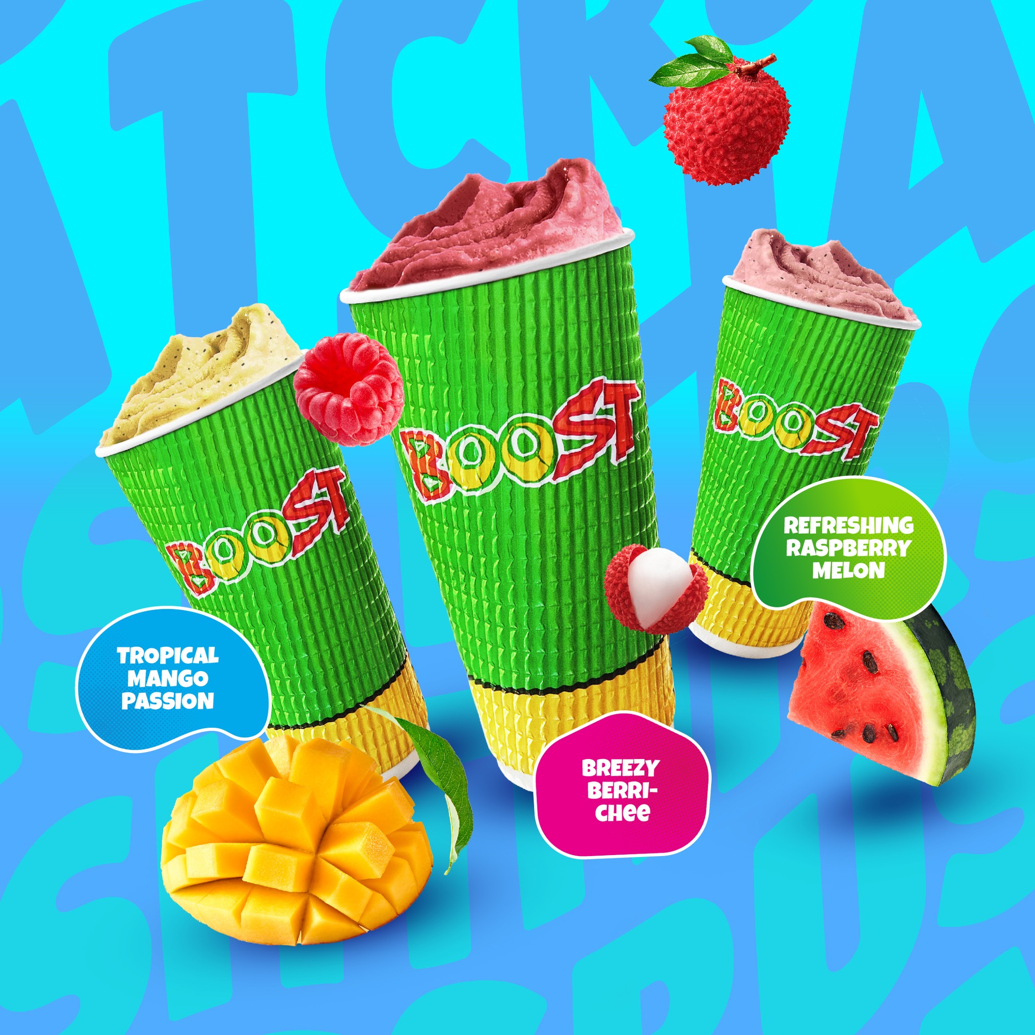 Boost - Keepin' it cool in this sizzlin' weather! 🌞🍹 Dive into our ...