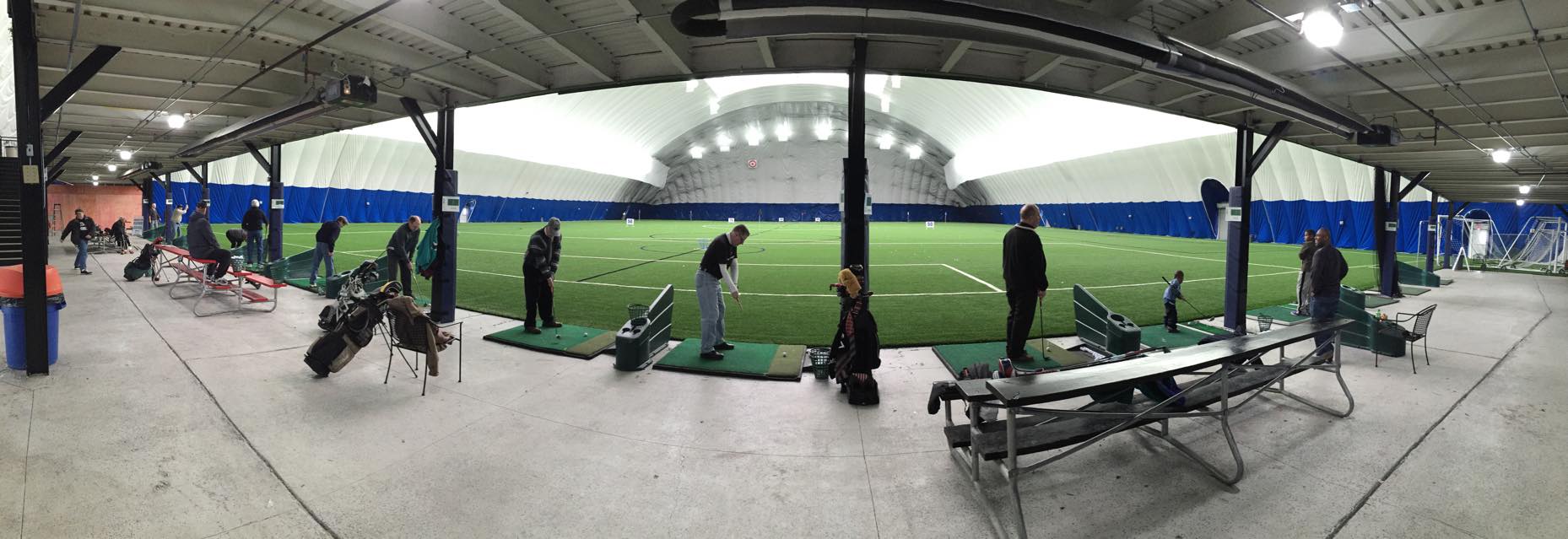 Golf range is now open! Come by and... - Evolution Sportsplex | Facebook