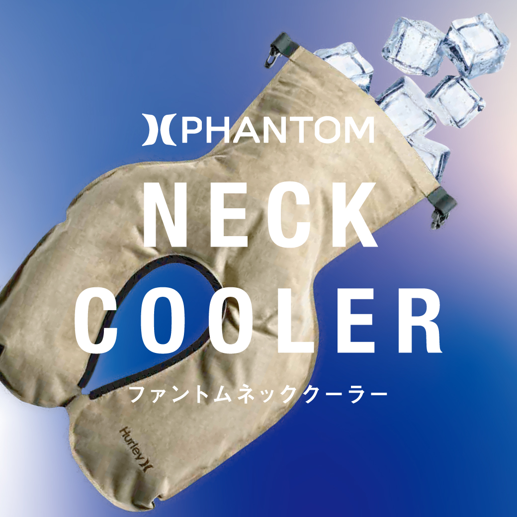 Hurley PHANTOM ネッククーラー 氷のう PHANTOM NECK COOLER​​ 首に装着し、両手を自由に使える便利なネック