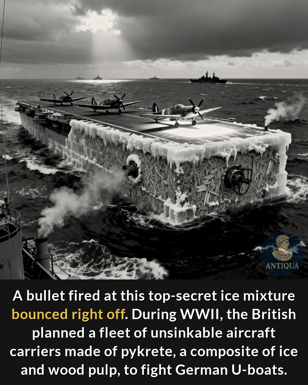 Antiqua - In the thick of World War II, Winston Churchill supported a ...