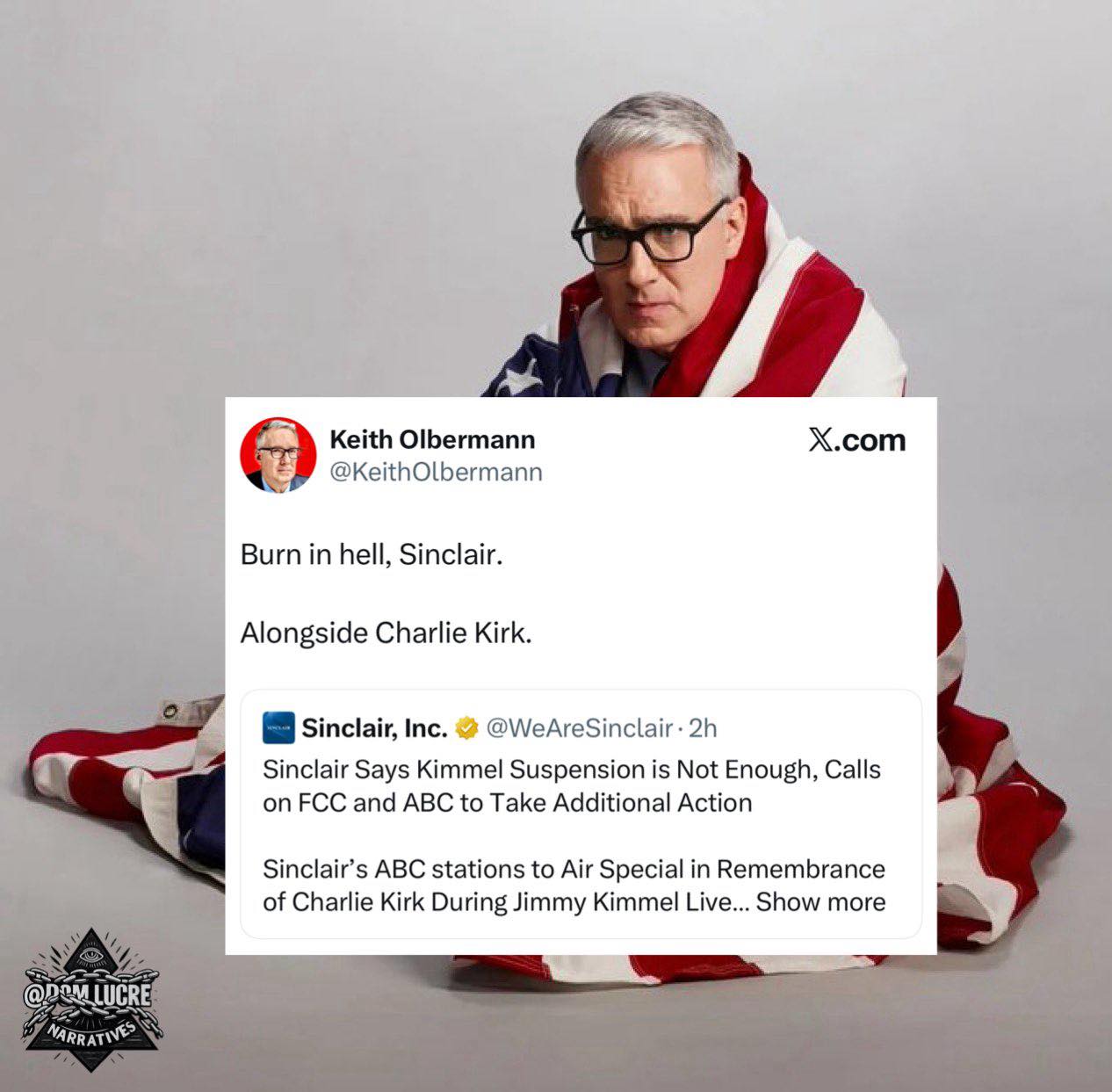 Patriot - BREAKING: Kieth Olbermann is clinically insane, says “Burn in ...