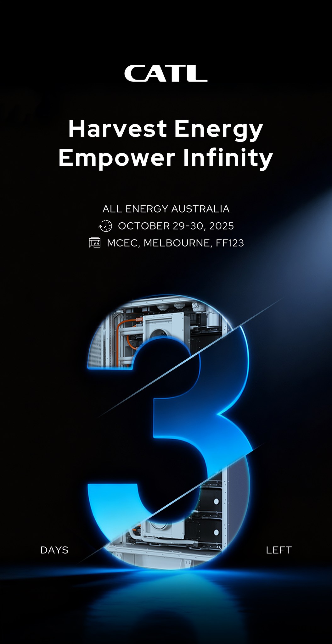 CATL - 3 days to go! At All Energy Australia 2025, CATL will showcase ...