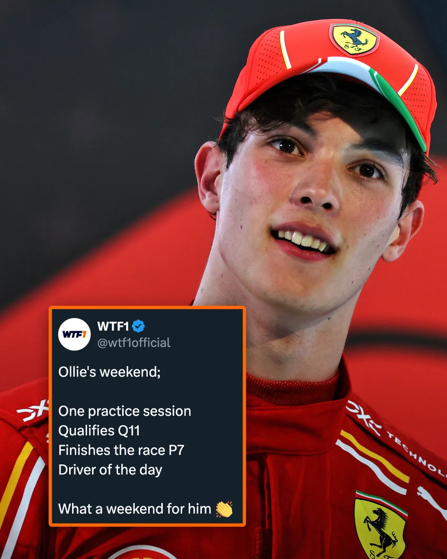 WTF1 - What a weekend for @olliebearman 👏 #F1 #Formula1 #SaudiArabianGP ...