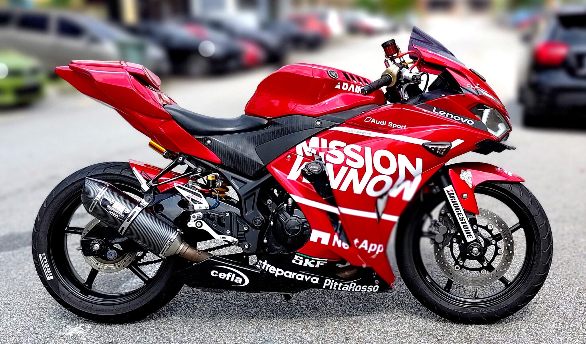 *Yamaha YZF R25 Red... - Dobot Customworks Services Sdn Bhd | Facebook