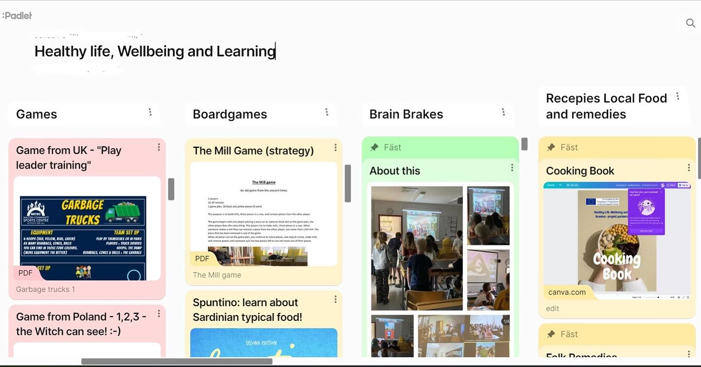 Healthylifewellbeing&learning - Take a look at our joint Padlet from ...
