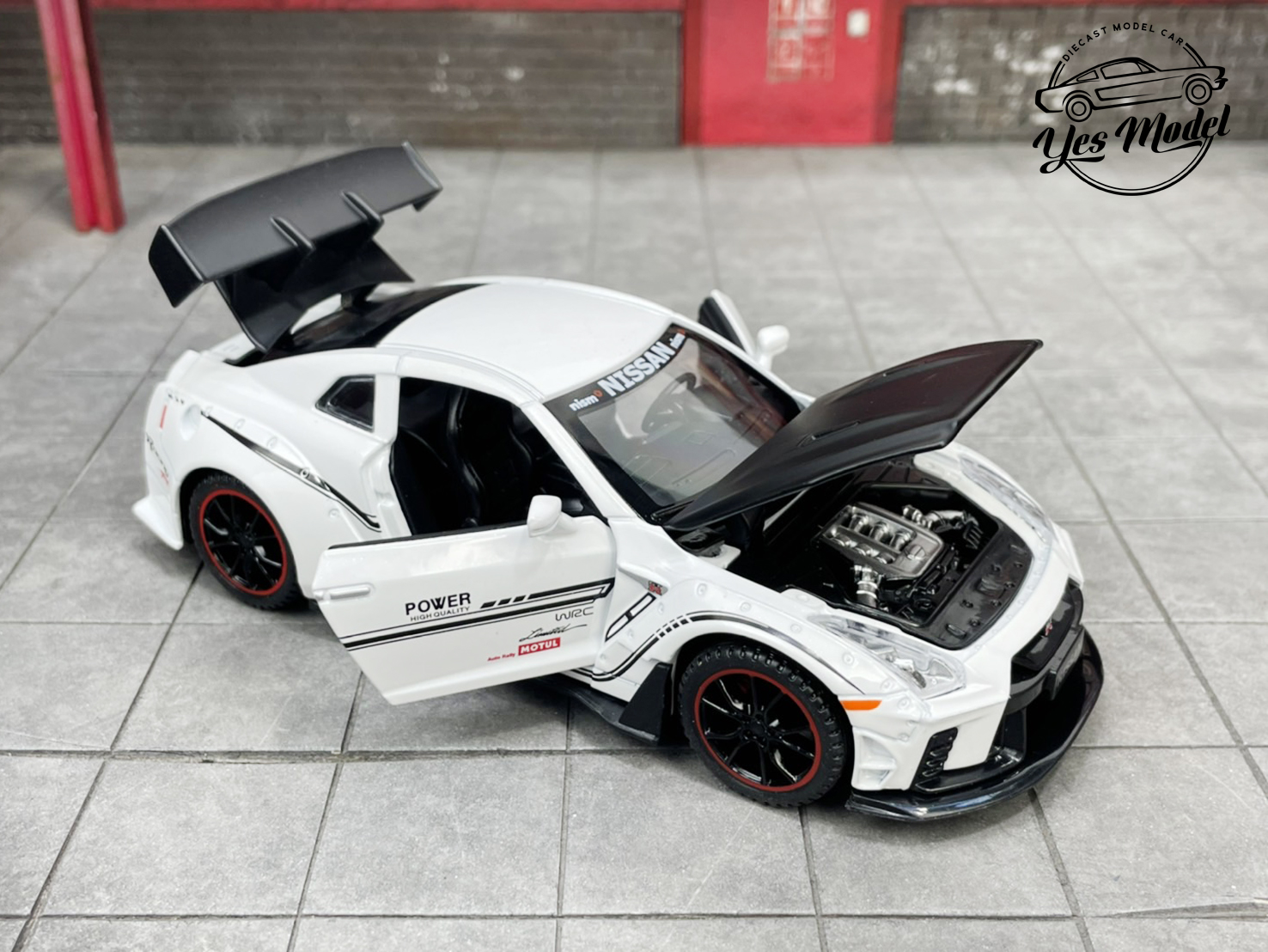 Yes - NISSAN GTR R35 Scale 1:32 ขนาดความยาว 14 ซม. มีเสียง/มีไฟ งานไม่ ...