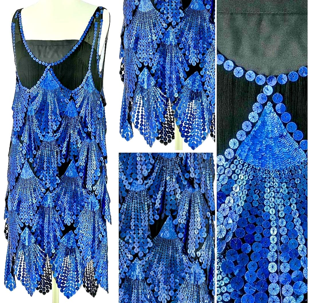Jeanne Lanvin's favorite color in Sorrente dance dress