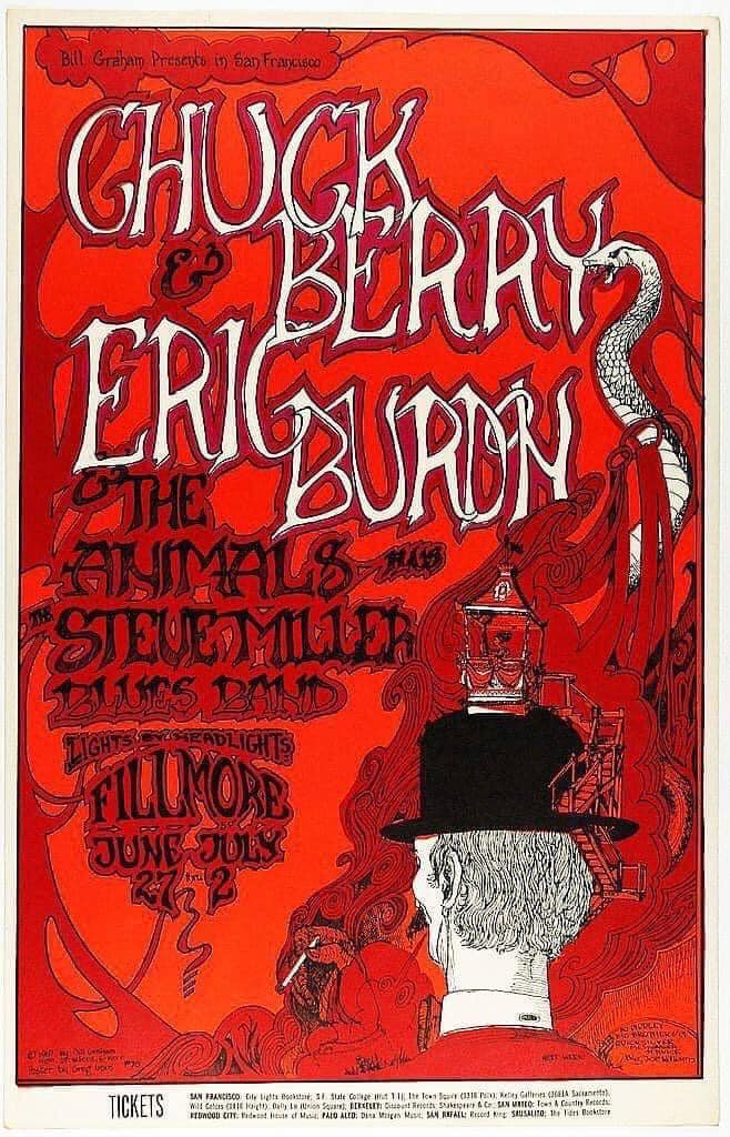 Poster of The Day Chuck Berry, Eric Burdon and the Animals and