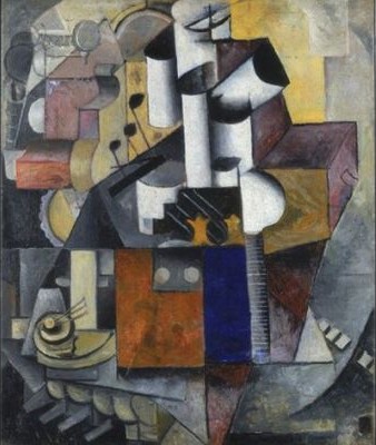 Kazimir Malevich's Musical Box painting