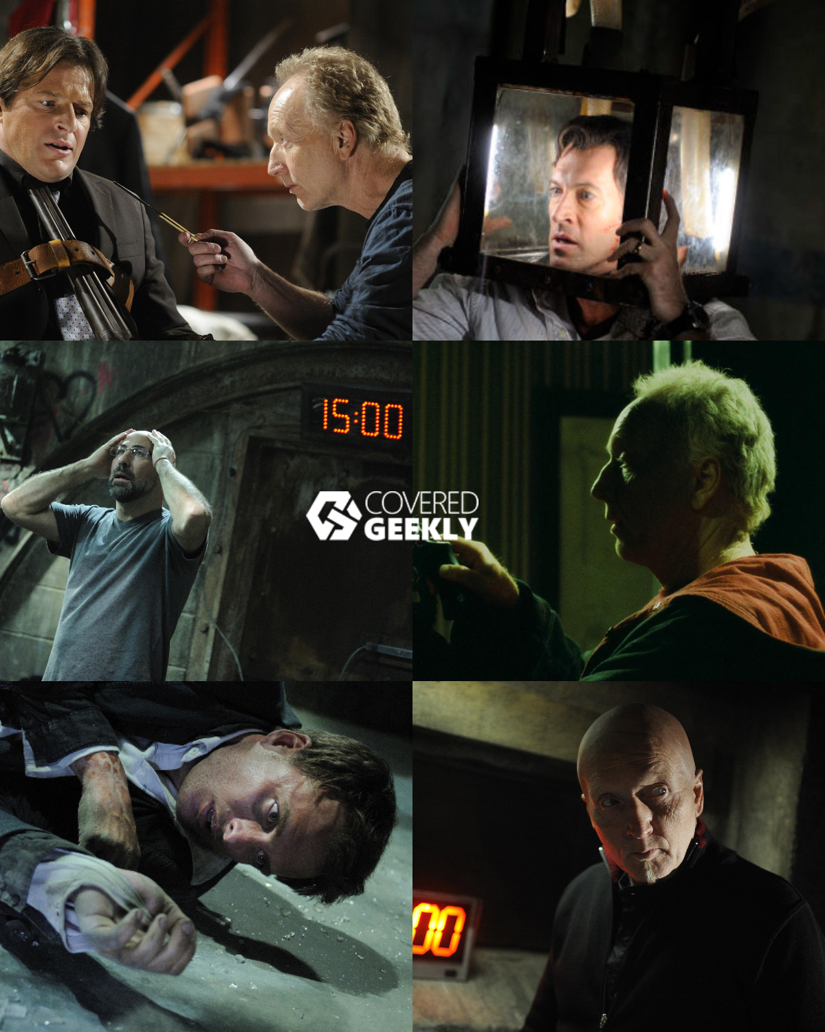CoveredGeekly - David Hackl's SAW V, starring Tobin Bell... | Facebook