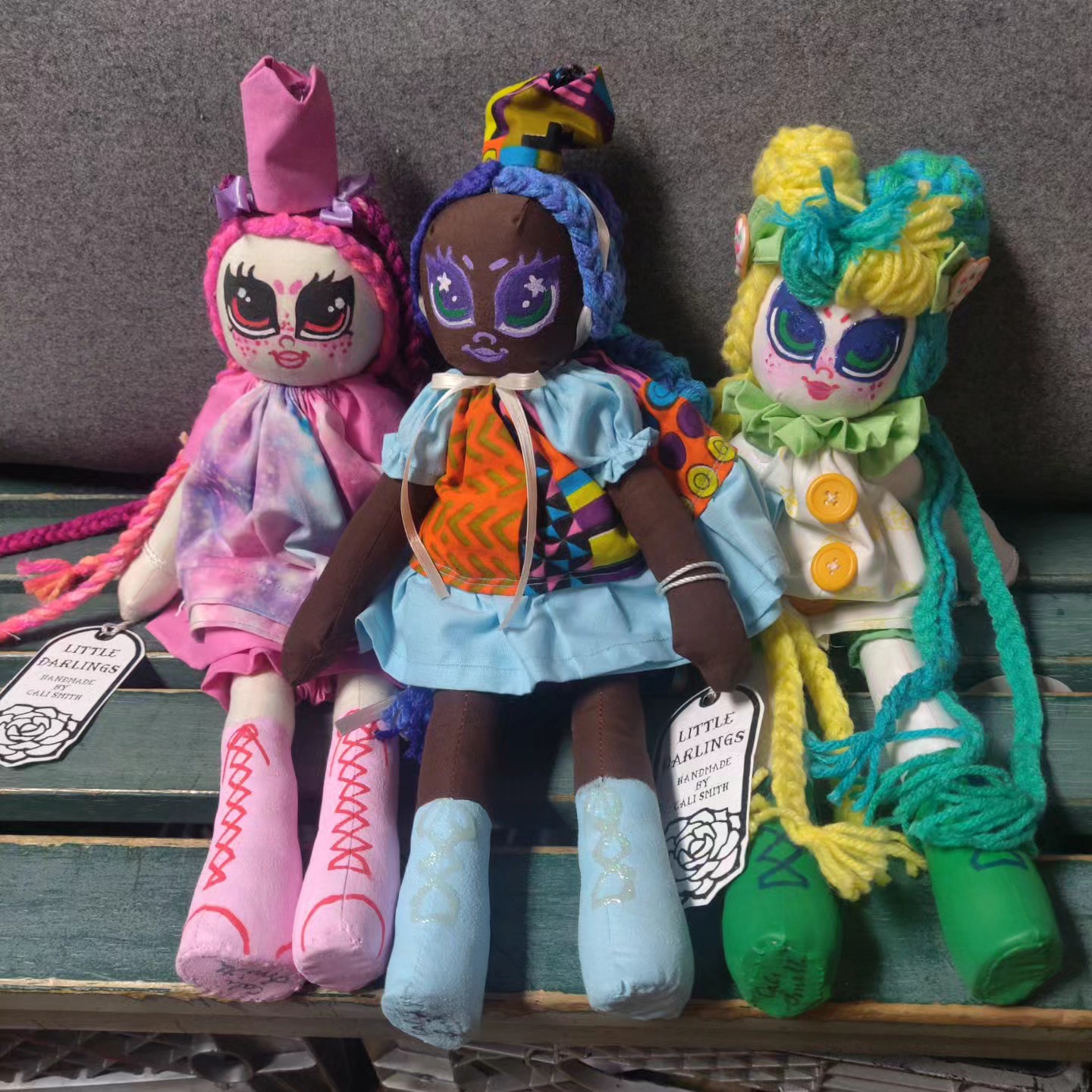 New handmade dolls from @riot_nj... - South Street Art Mart