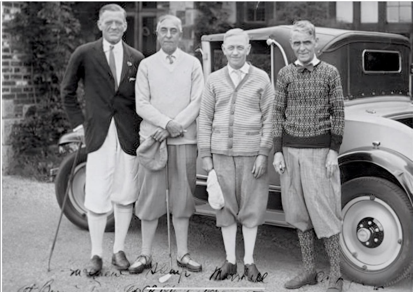 Bethesda - Arthur Capper at far right, and friends at the Burning Tree ...