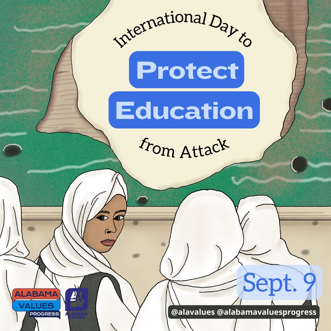 📚 On Sept 9, International Day... - Alabama Values Progress | Facebook