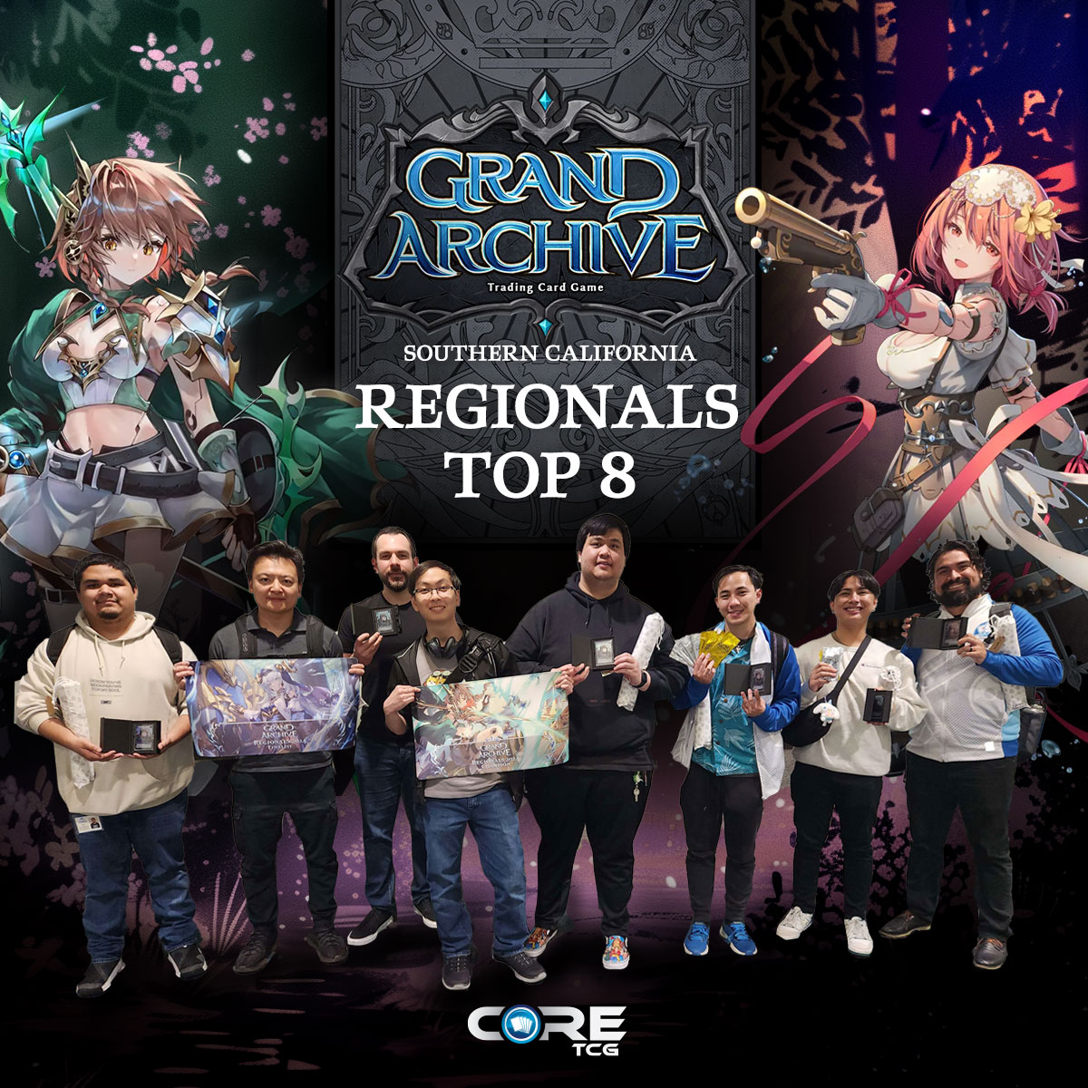 CoreTCG - Congratulations to the Top 8 of Grand Archive So... | Facebook