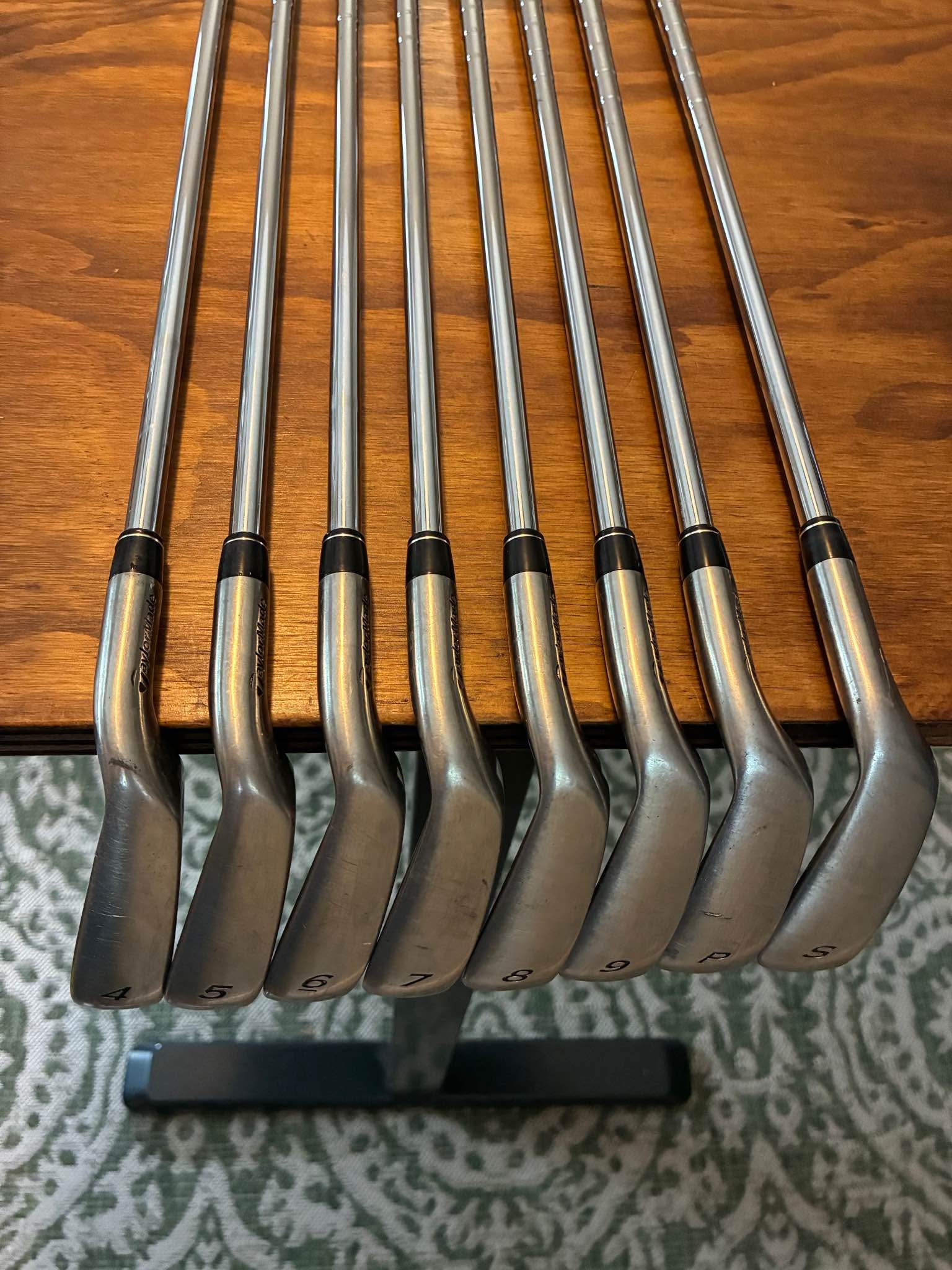 TaylorMade R7 Draw Iron Set / 4-PW-SW Regular Flex Steel Shafts ...