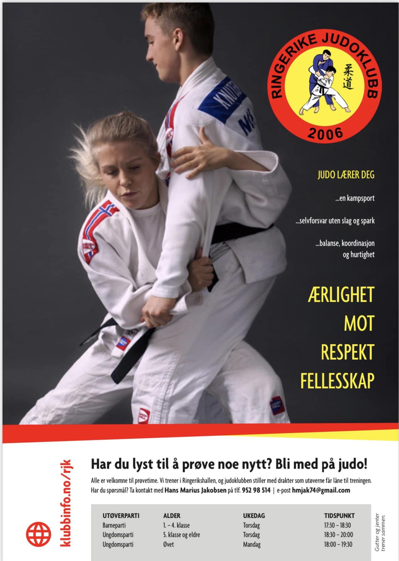 Ringerike judoklubb | Hønefoss