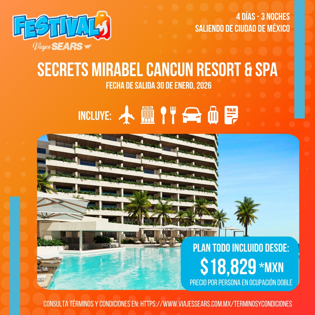 Viajes - 🌴 Secrets Mirabel Cancún Resort & Spa Cancún siempre es una ...