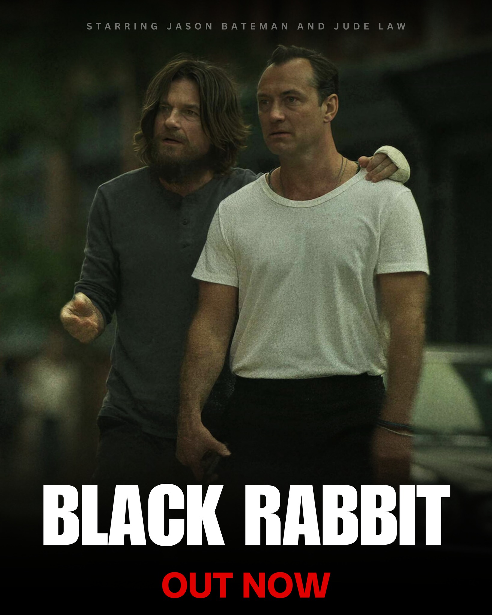 Netflix - BLACK RABBIT starring Jude Law and Jason Bateman is ...