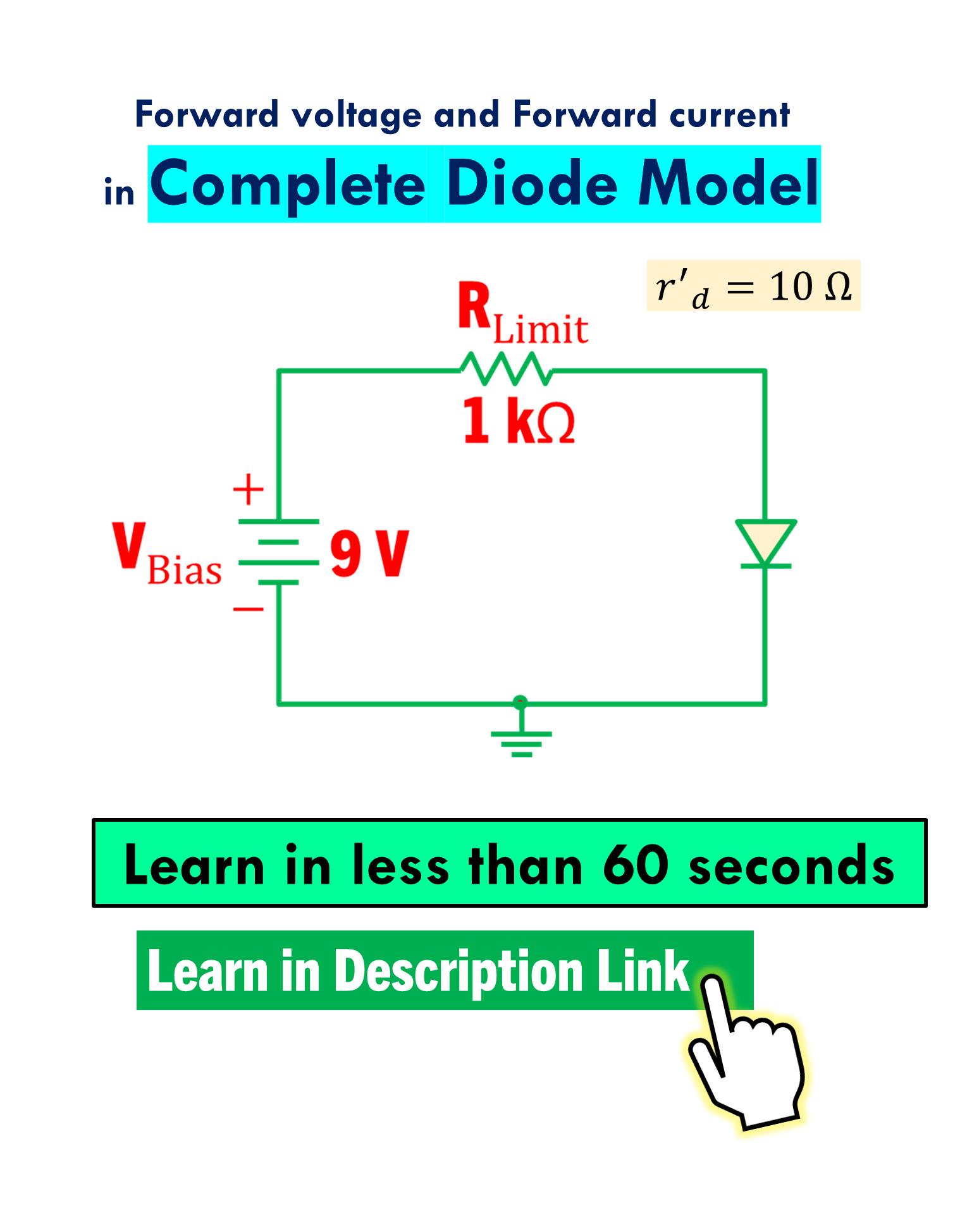 Electrical - Complete diode model, learn calculations here: https ...