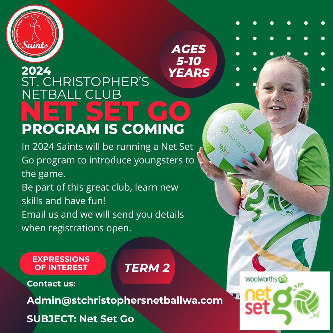 🏐 Join our Net Set Go... - St Christopher's Netball Club