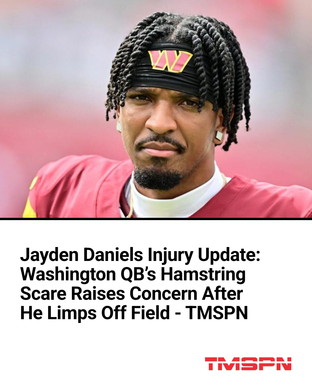 Sports - Washington Commanders quarterback Jayden Daniels is set to ...