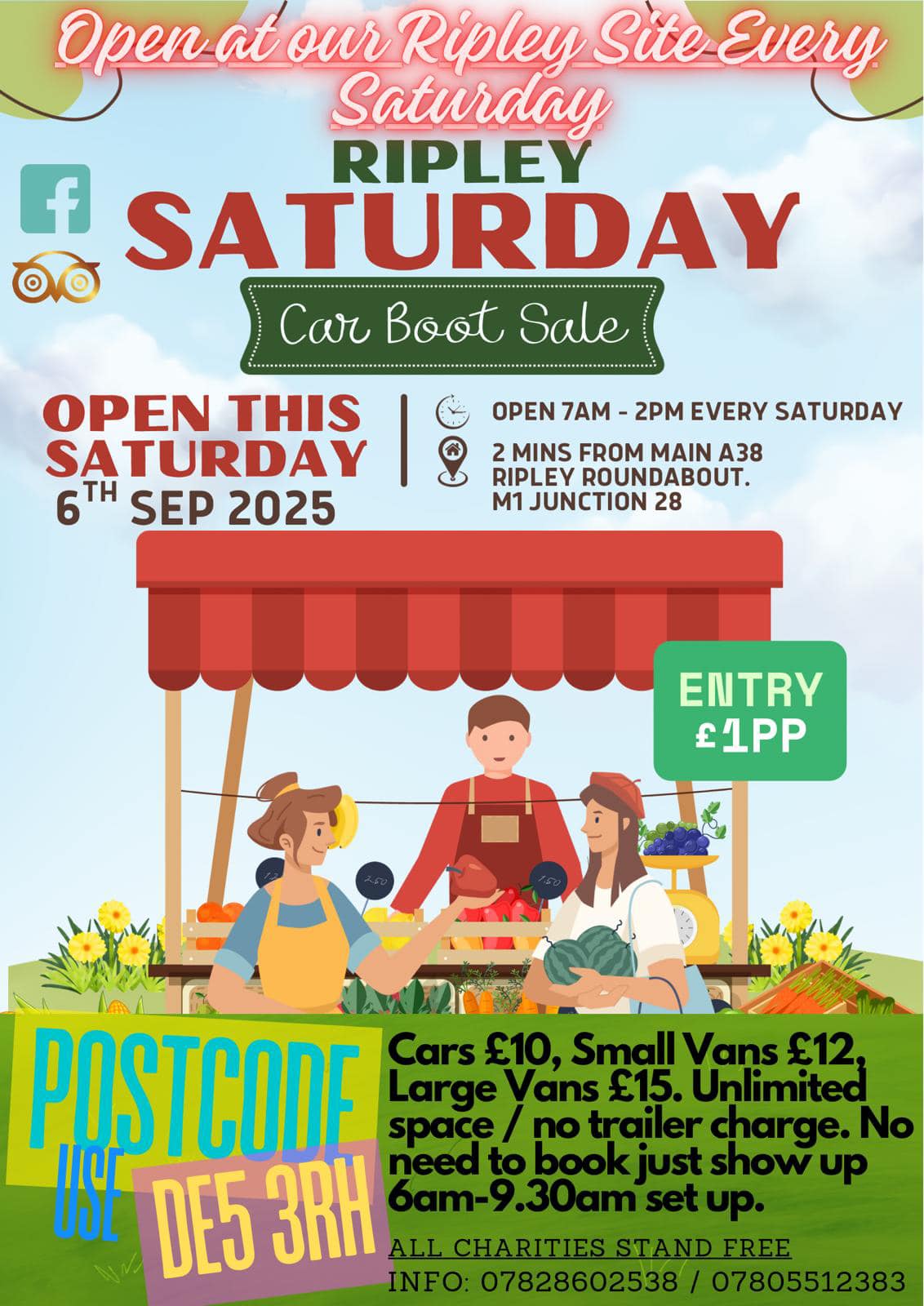 Tansley - 🚗 The Ripley GIANT Saturday Car Boot Sale “ THE BIG 1 ...