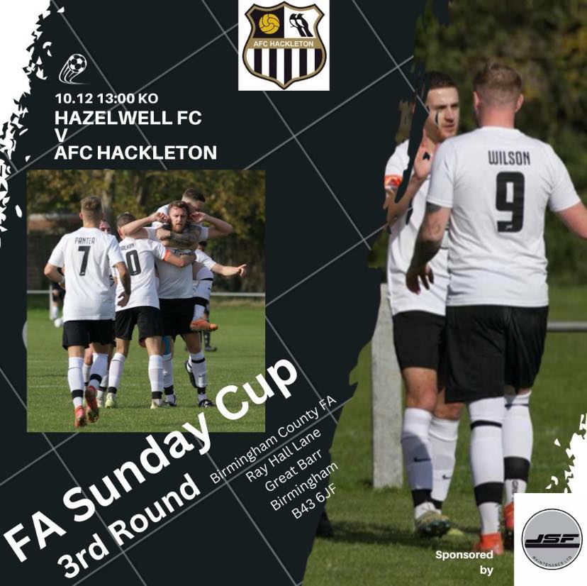 AFC Hackleton - We do love a Cup Game !!!!🔥🏆🤍🖤 We travel... | Facebook
