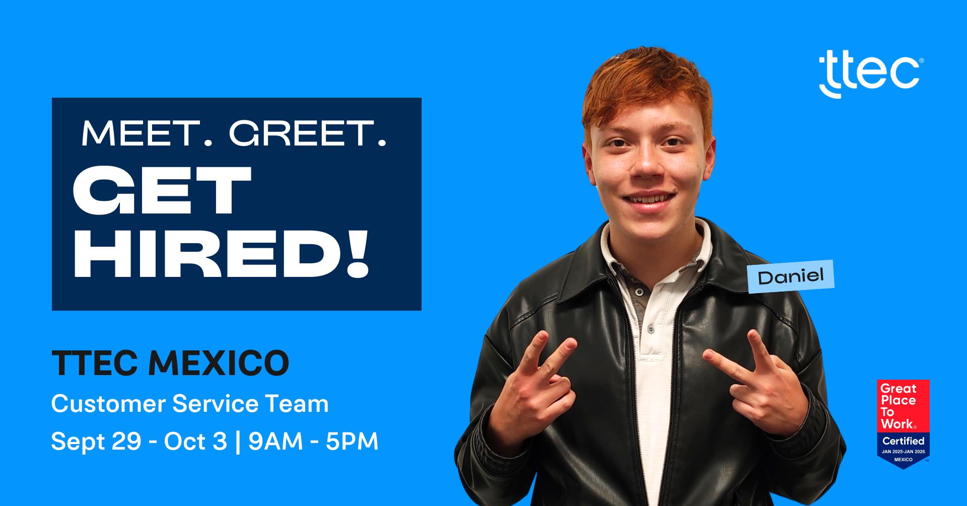 TTEC Mexico City (Republica) Walk-In Recruitment Drive