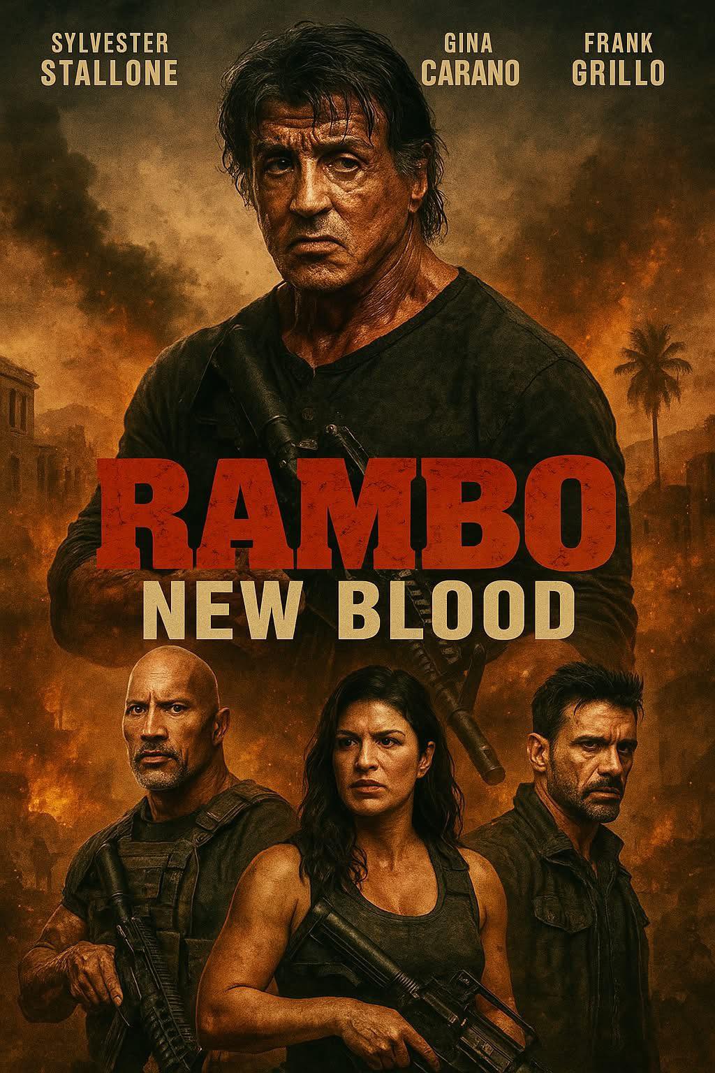 Beyond - 🎬 Rambo 6: New Blood Sylvester Stallone | Dwayne Johnson ...