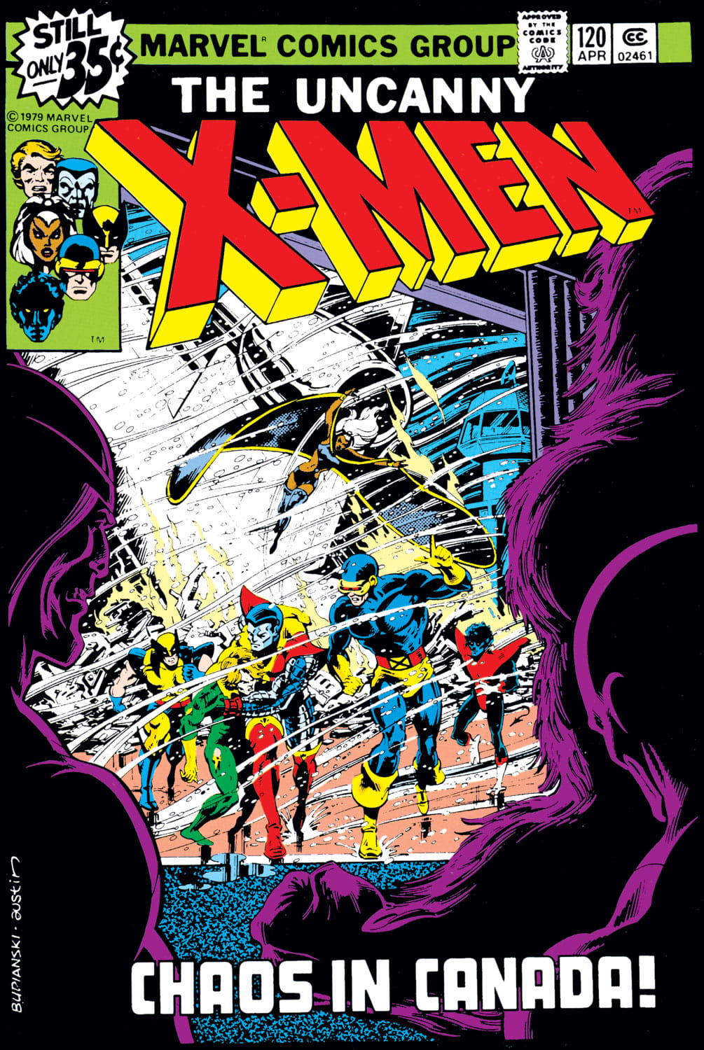 Introduction to Alpha Flight in X-Men 120 and 121