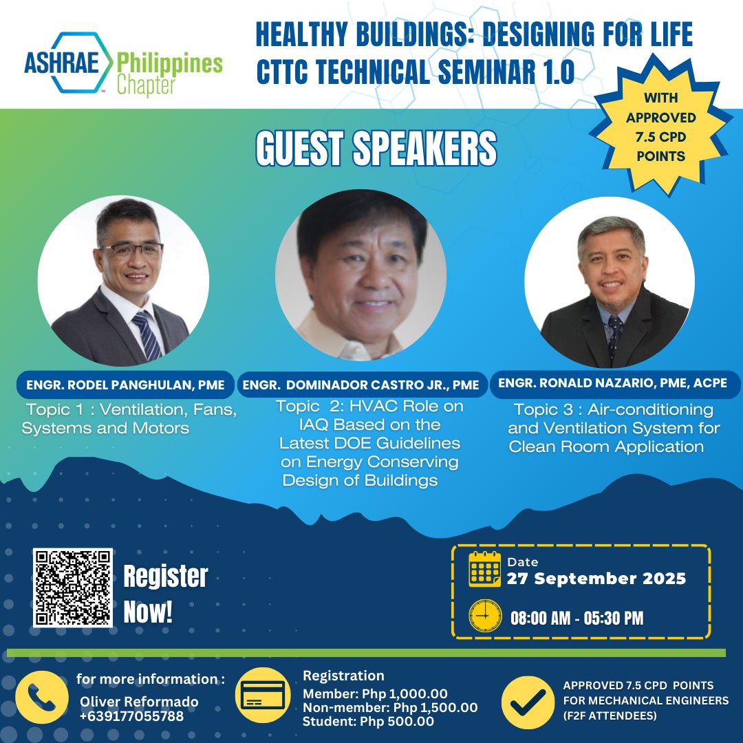 How do you like to have this... - ASHRAE Philippines Chapter | Facebook