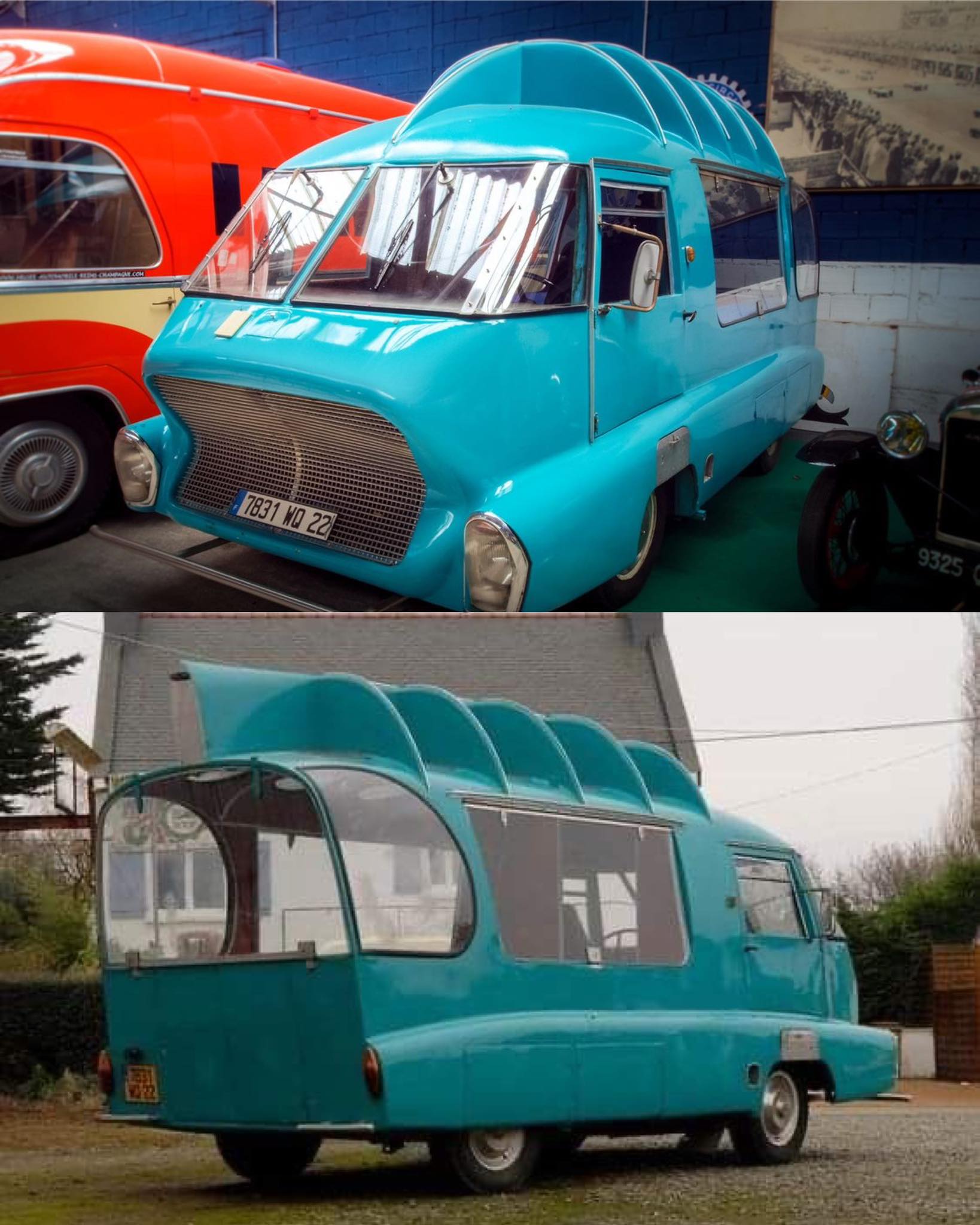 The Citroën HY Van was produced between 1947 and 1982.
