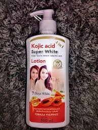Lait Corps éclaircissant Glutathione + Kojic Acid - 500ml, Rapide, Neuf