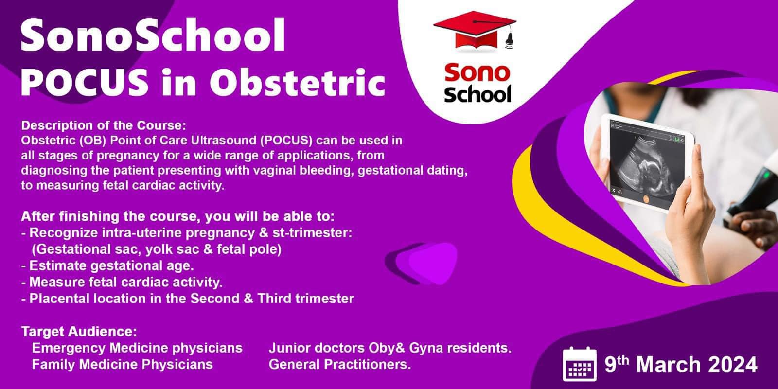 SonoSchool - New Module 🔥 Obstetric POCUS with Dr Grace... | Facebook
