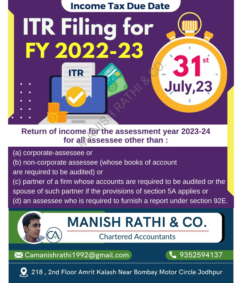 Manish Rathi & Co. | Jodhpur