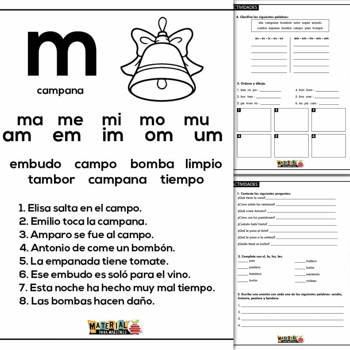 Hojas De Trabajo De Lectura Imprimibles Gratuitas Para Segundo Grado